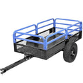 Heavy Duty Steel ATV Dump Trailer with Removable Sides and 2 Tires R714030
