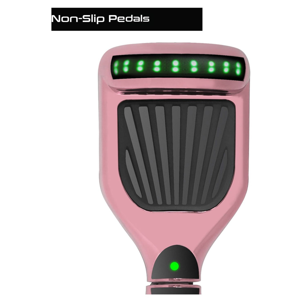 Pink Chrome Self Balancing Electric Scooter with LED Lights K7274