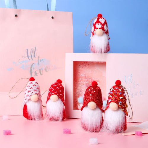 10PCS Valentine's Day Gnome Decor Plush Ornaments O863