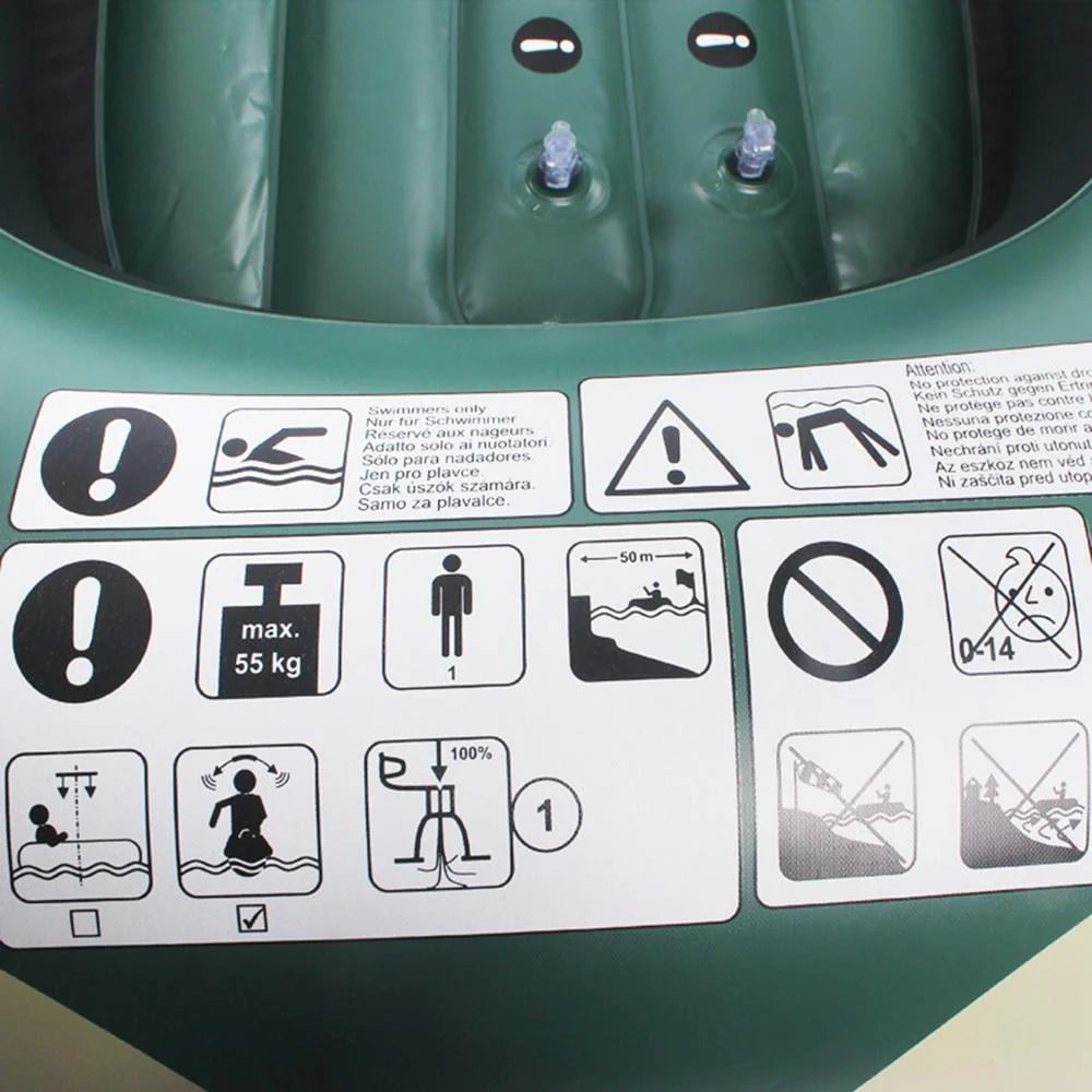 Inflatable Single PVC Boat with Pump G485