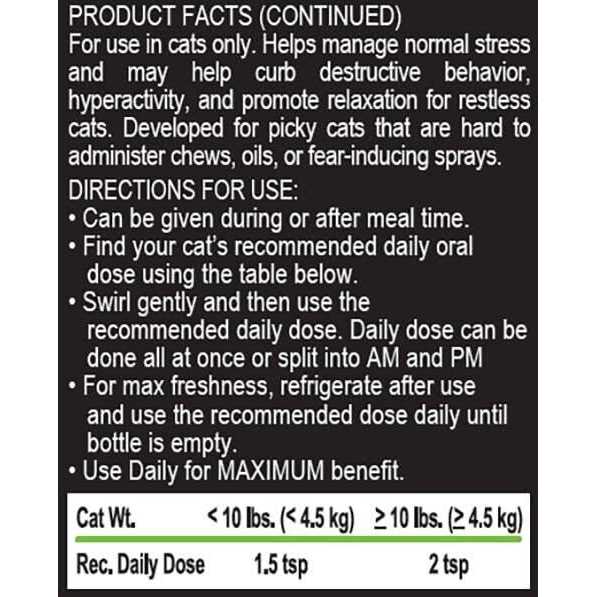 Calm & Content Support Flavor Formula for Cats W7190