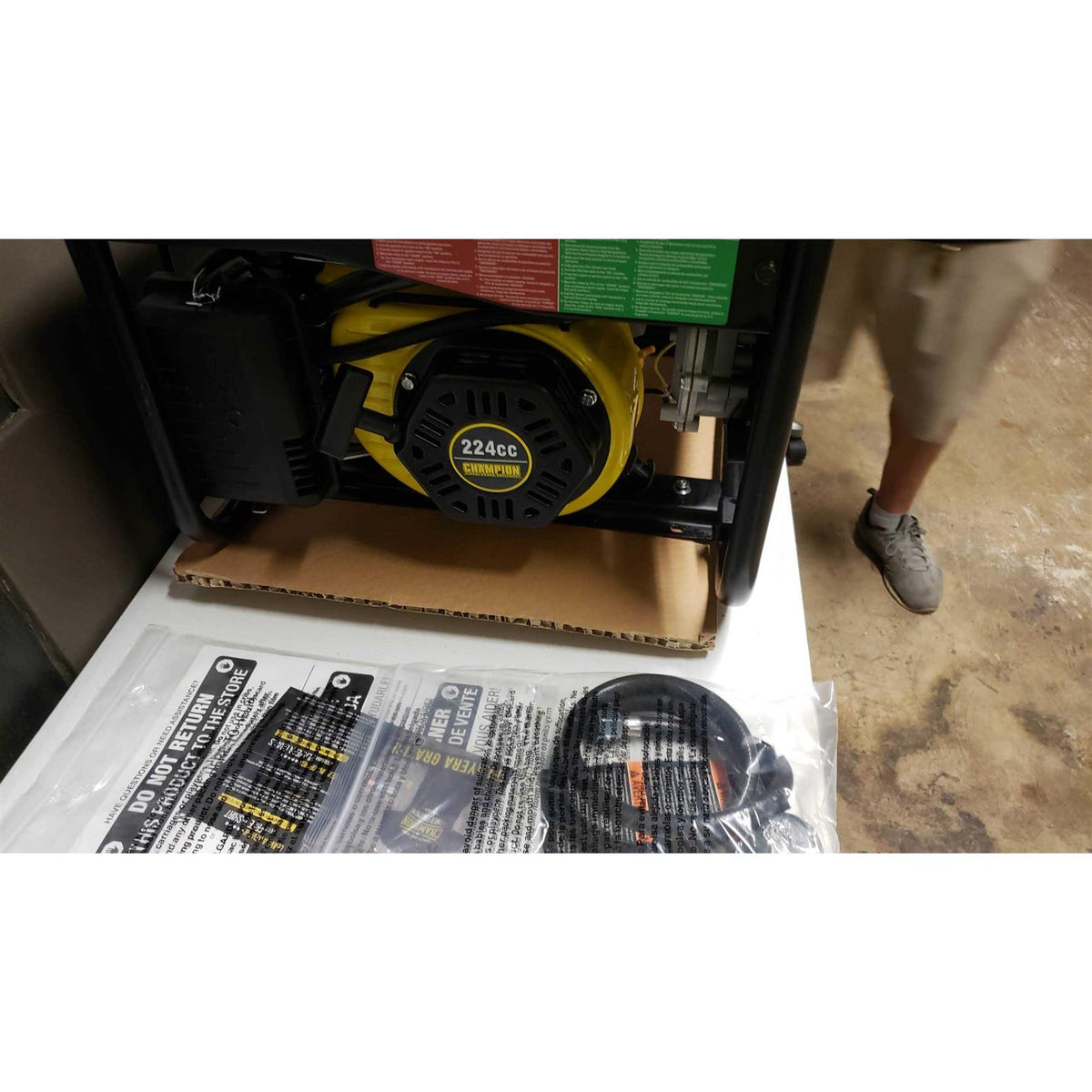 3500W/4375W Dual Fuel Generator G212171