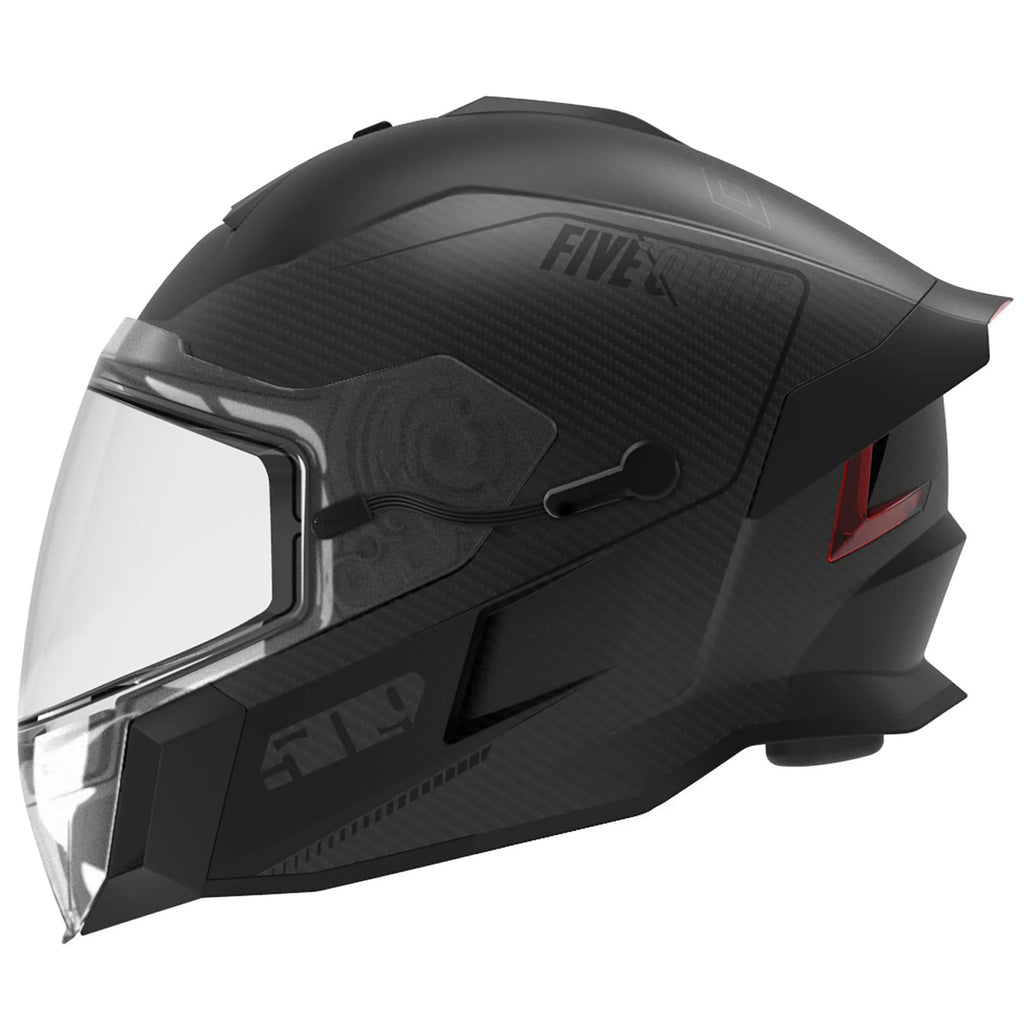 Black Ops Snowmobile Helmet with Heated Visor C491