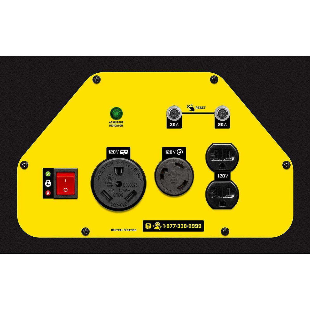 3500W/4375W Dual Fuel Generator G212171