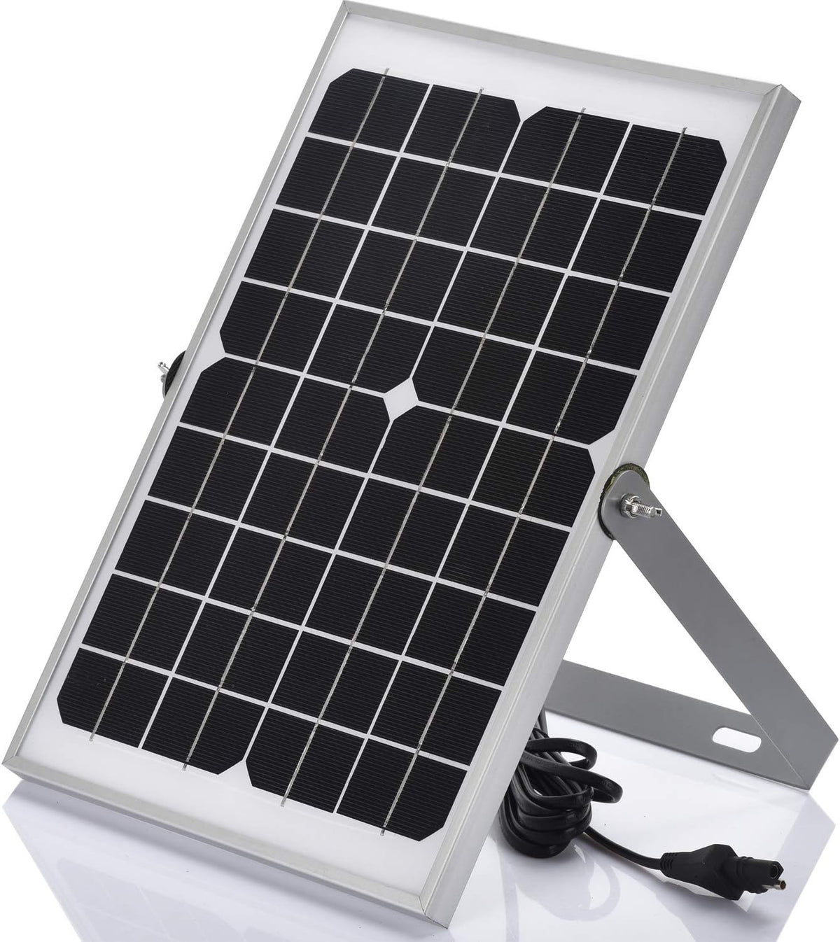 12V 10 Watt Solar Battery Charger with MPPT Charge Controller, SAE Cable Kits Pack of 2 L3936