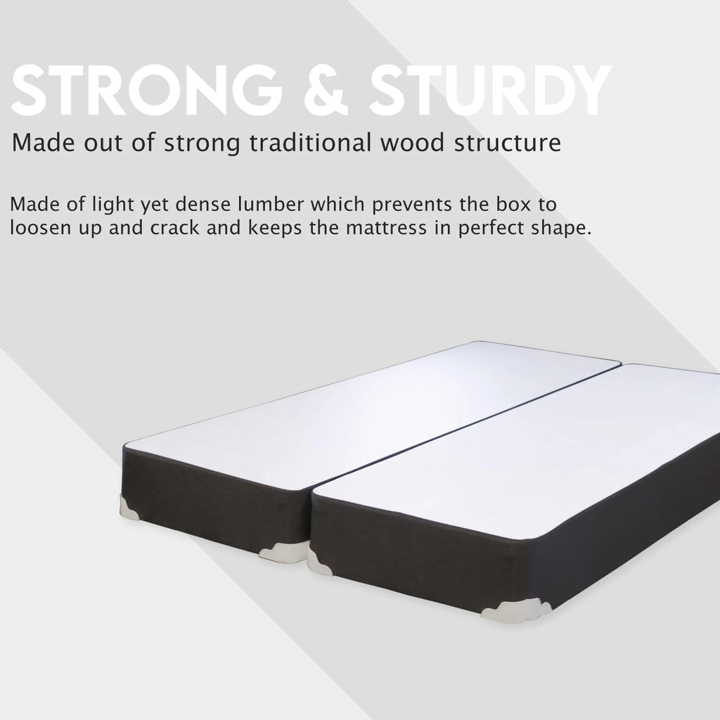 Queen Wood Box Spring/Foundation for Mattress H921