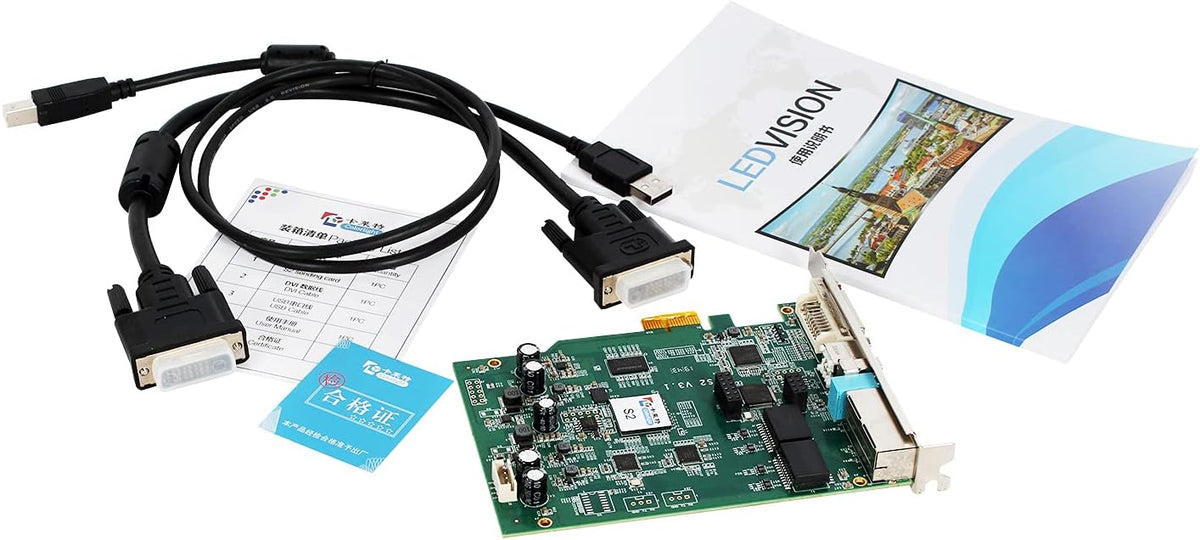 Sending Card Led Display Synchronous Control Card with Software Configuration C485