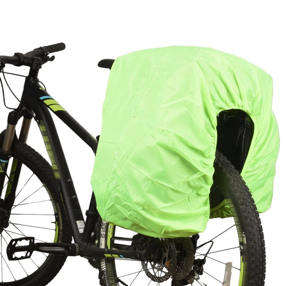 3 in 1 Multifunction Mountain Bike Bag Pannier Rear Seat Trunk Bag with Waterproof Rain Cover M23613