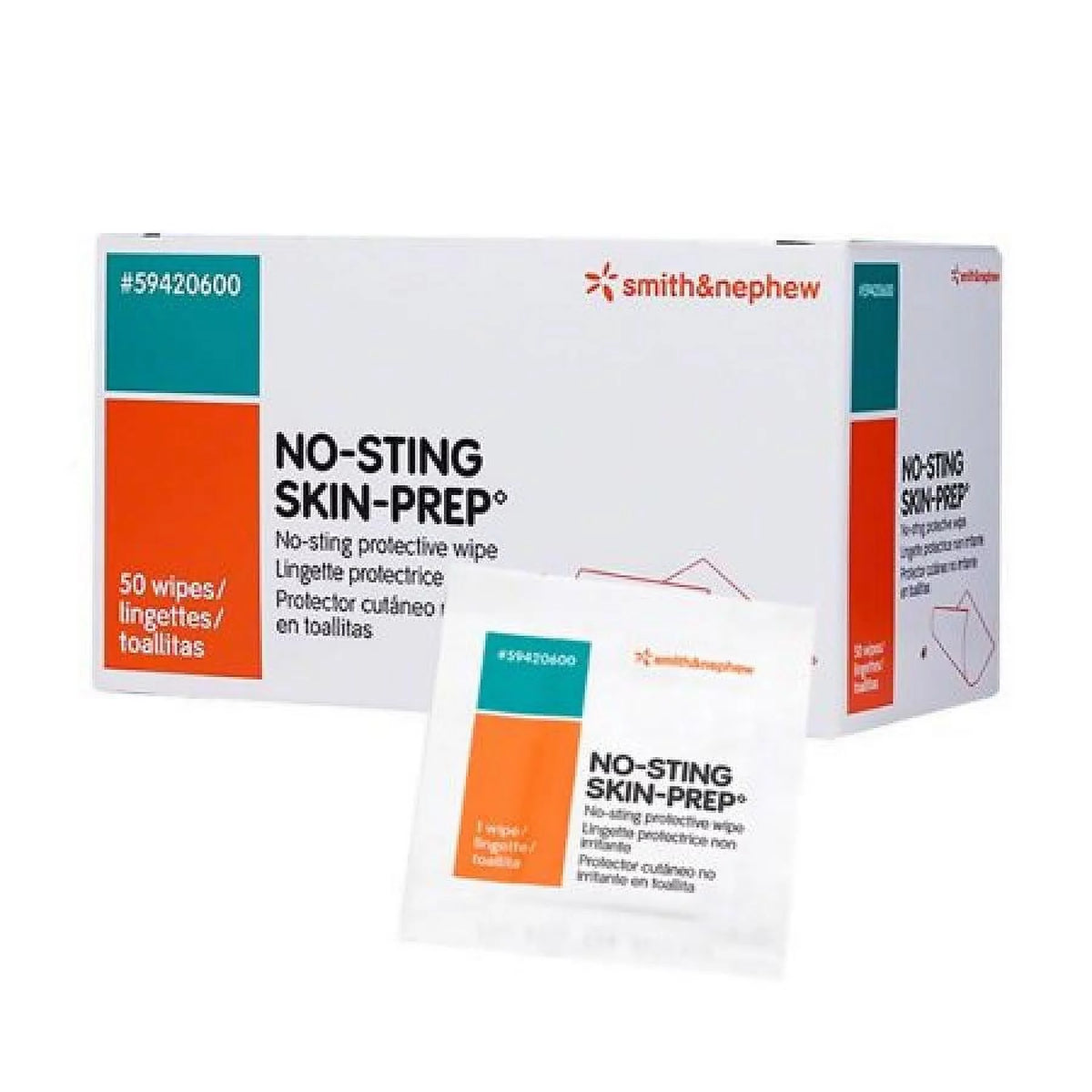 Sterile Skin-Prep Protective Wipes 50 Count K780620
