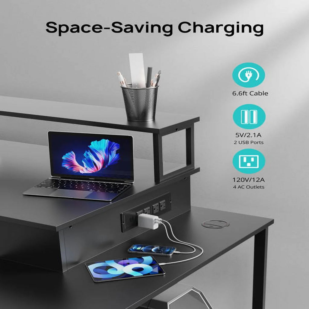 Home Office Computer Desk with File Drawer Z429