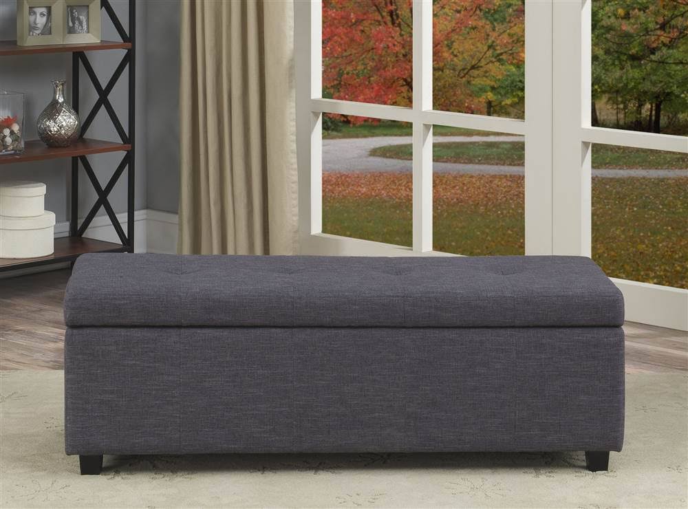 Upholstered Storage Bench L654679