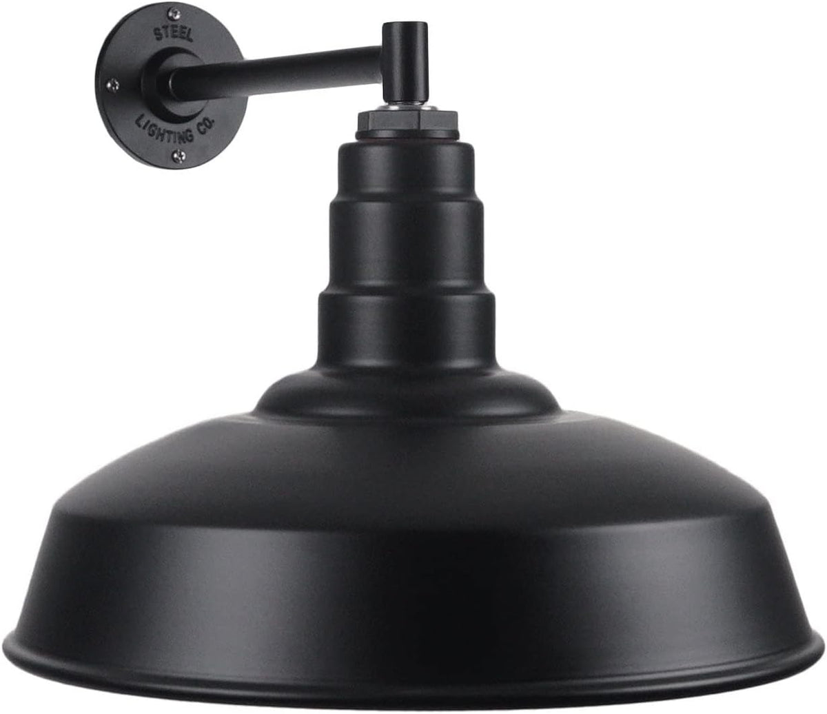 16 Dome Gooseneck Outdoor Wall Mounted Barn Light B124840