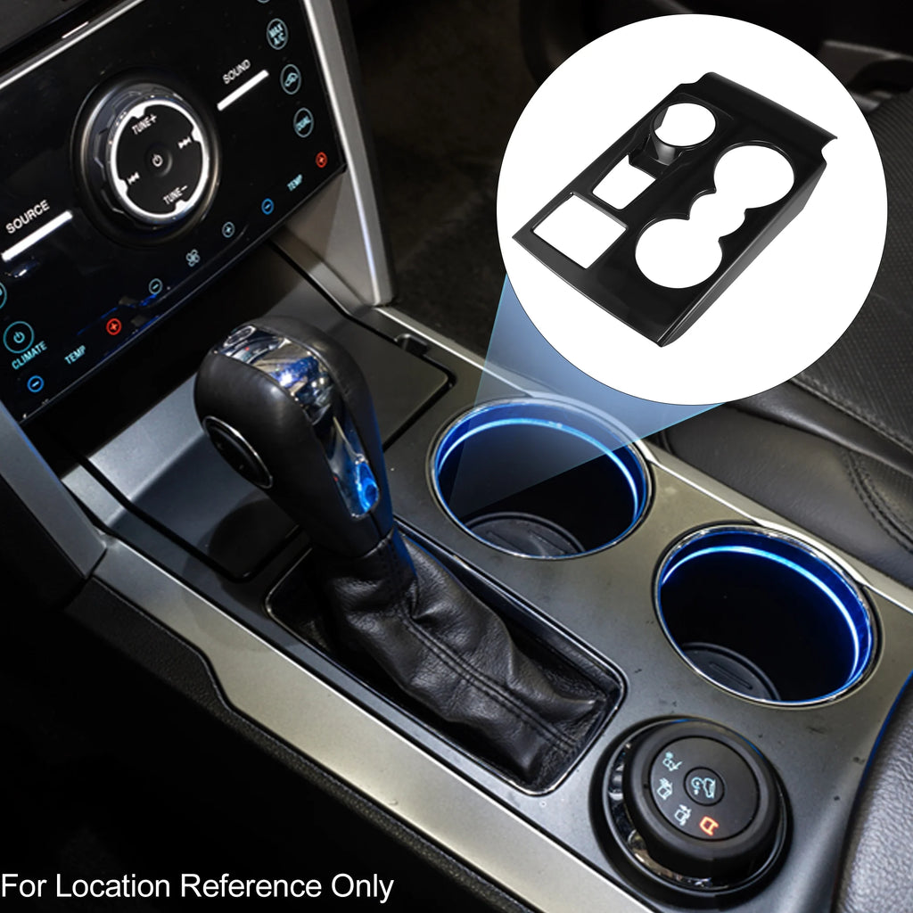 Black Gear Shift Panel Trim Cover Sticker Decal J554461