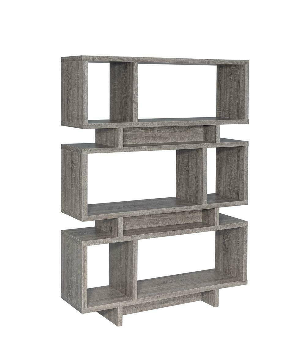 Weathered Grey Bookcase Y182
