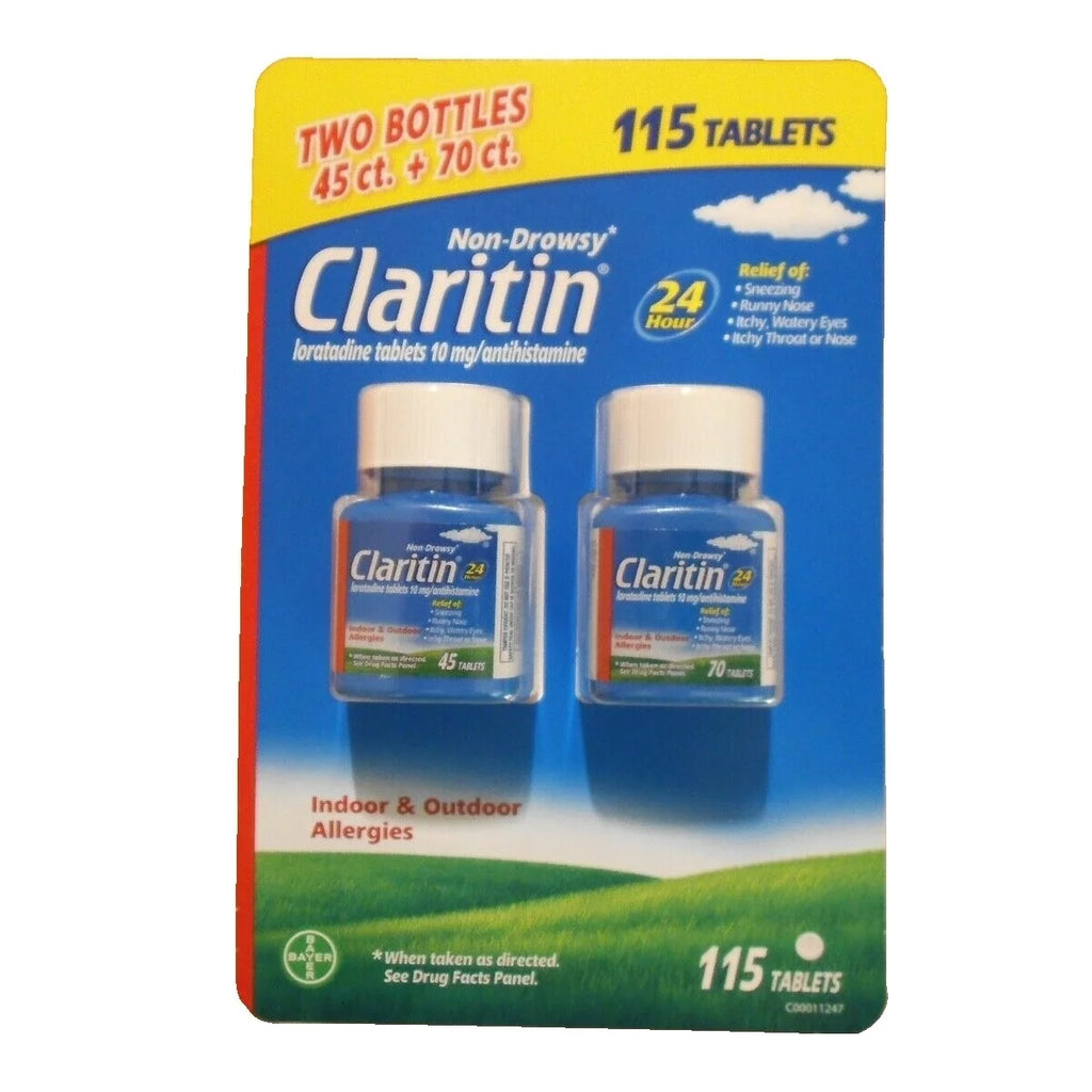 10mg Non Drowsy Loratadine 24 Hour Tablets 115 Count K893449