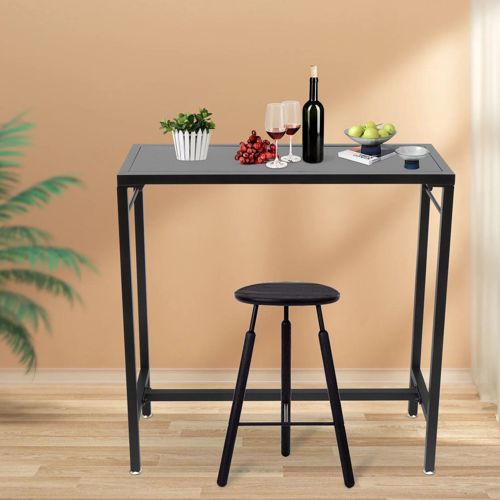 39" Black Bar Table T39966