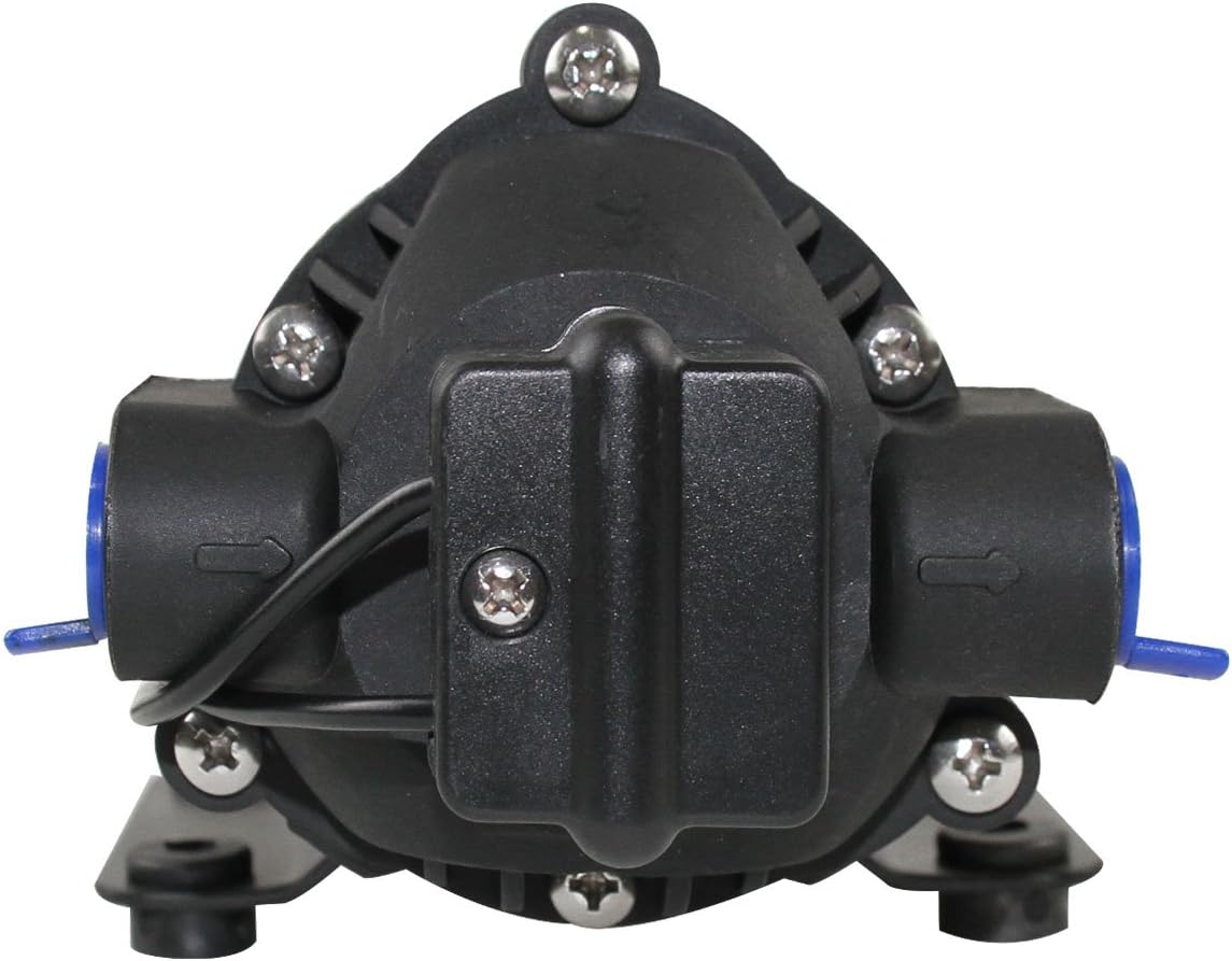 Water Pressure Diaphragm Pump 4.5GPM 40PSI Self-Priming Pack of 2 V435