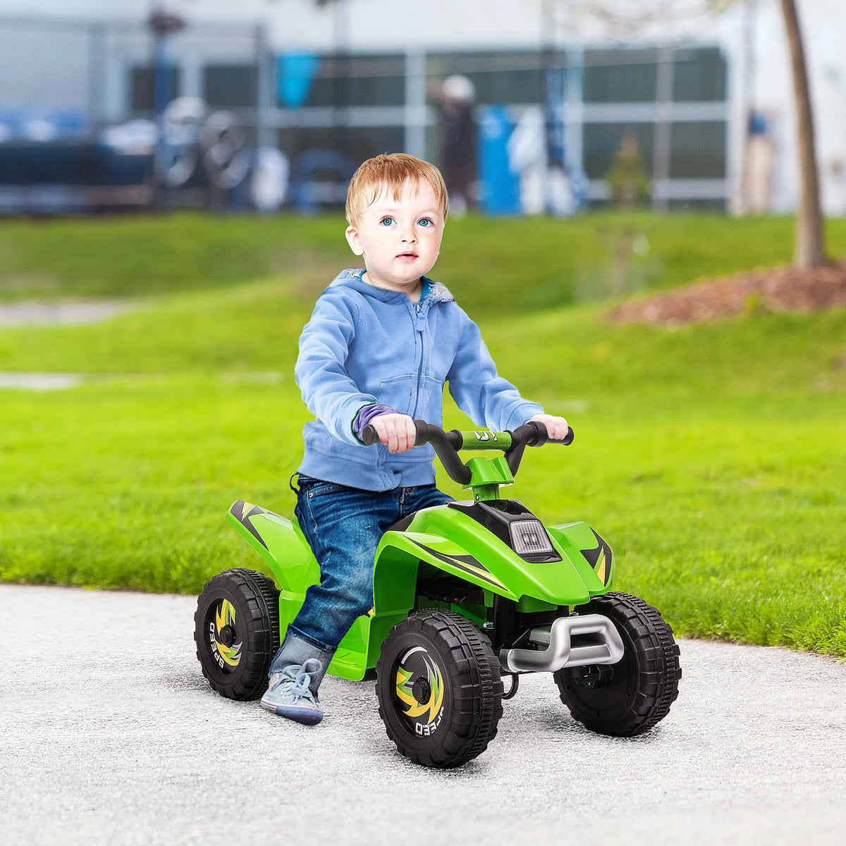 6V Kids Electric Ride on Car with Big Wheels Z410867