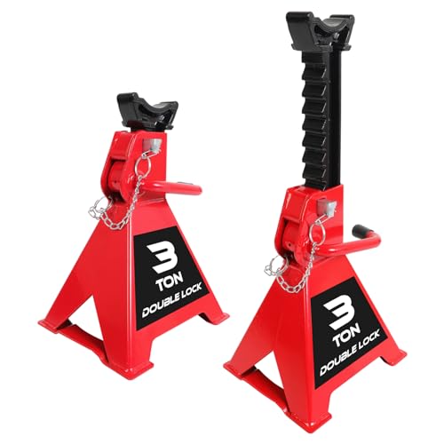 2 Ton Capacity Steel Car Jack Stands, 1 Pair L285480