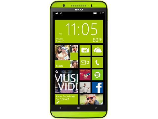 Yellow Unlocked GSM Smartphone Y17852