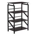 Black Glass Top Bookcase J133173