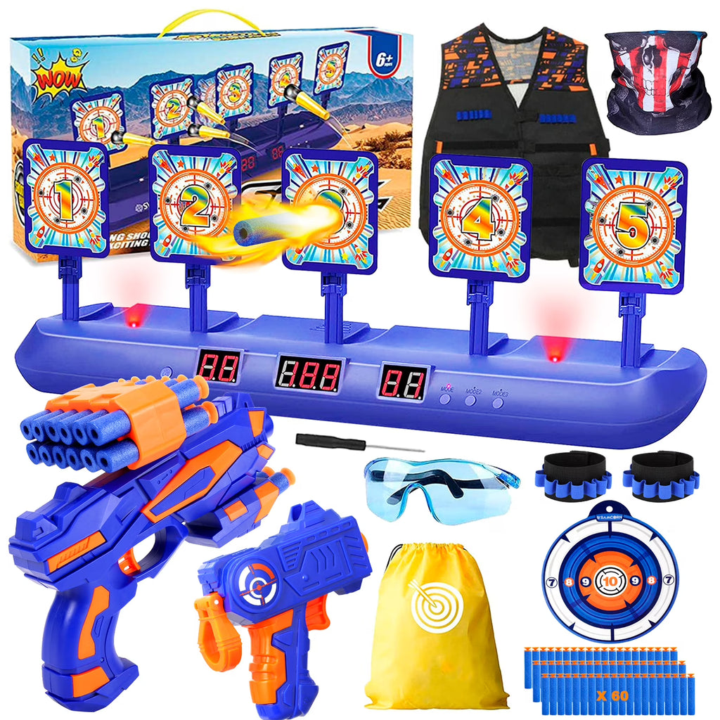 Electronic Shooting Targets for Nerf Guns Practice Q4462