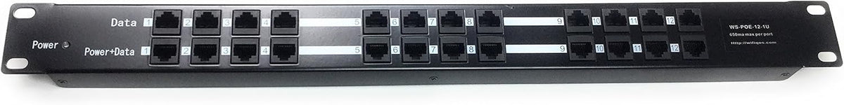 12 Port PoE Injector A246306