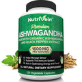 Organic Ashwagandha Capsules 1600mg 120 Vegan Pills O486052