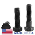 1 1/2 inch-6 x 7 inch Coarse Thread Grade 8 Hex Cap Screw Black Oxide Pk 9 I68125