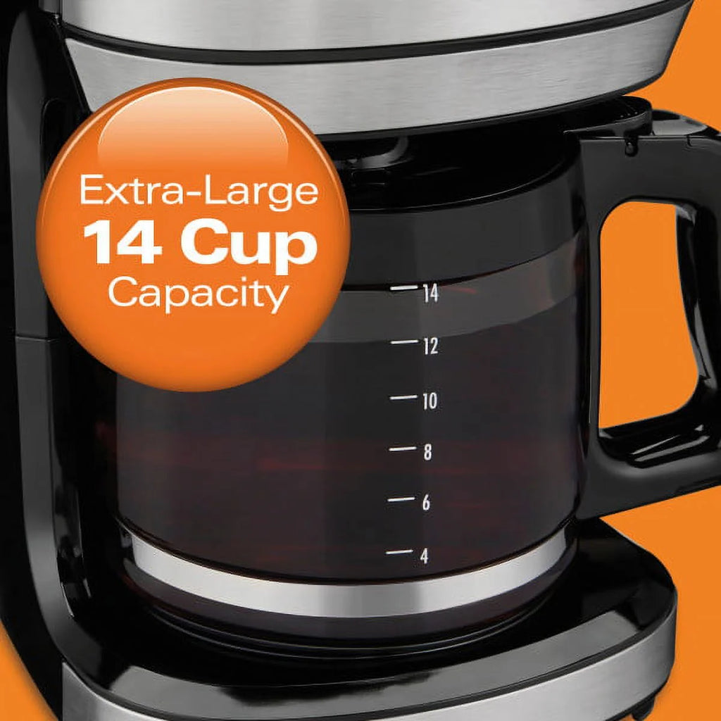 14 Cup Programmable Front-Fill Coffee Maker F573