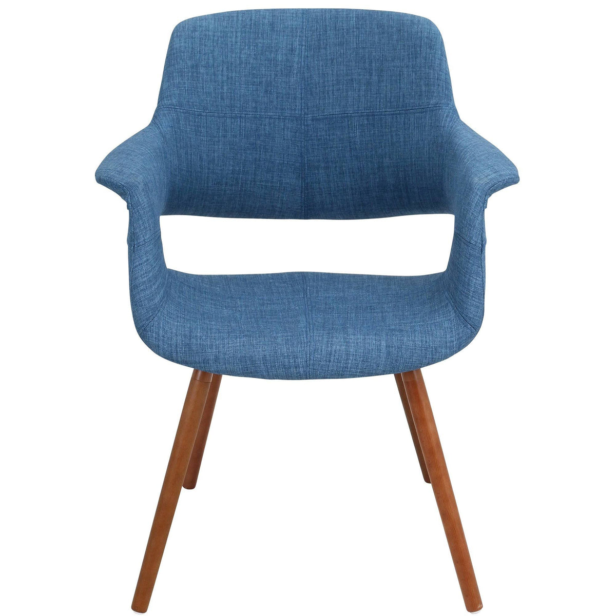 Mid-Century Modern Chair in Orange X19274