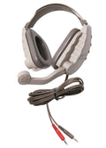 Beige Gray Over-Ear Headset C99198