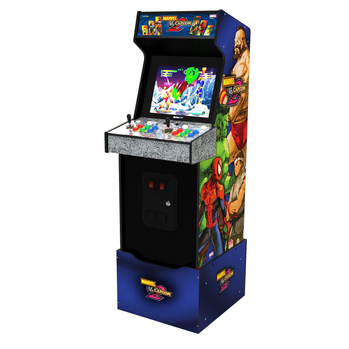 Arcade with Lit Marquee and Riser Y6650
