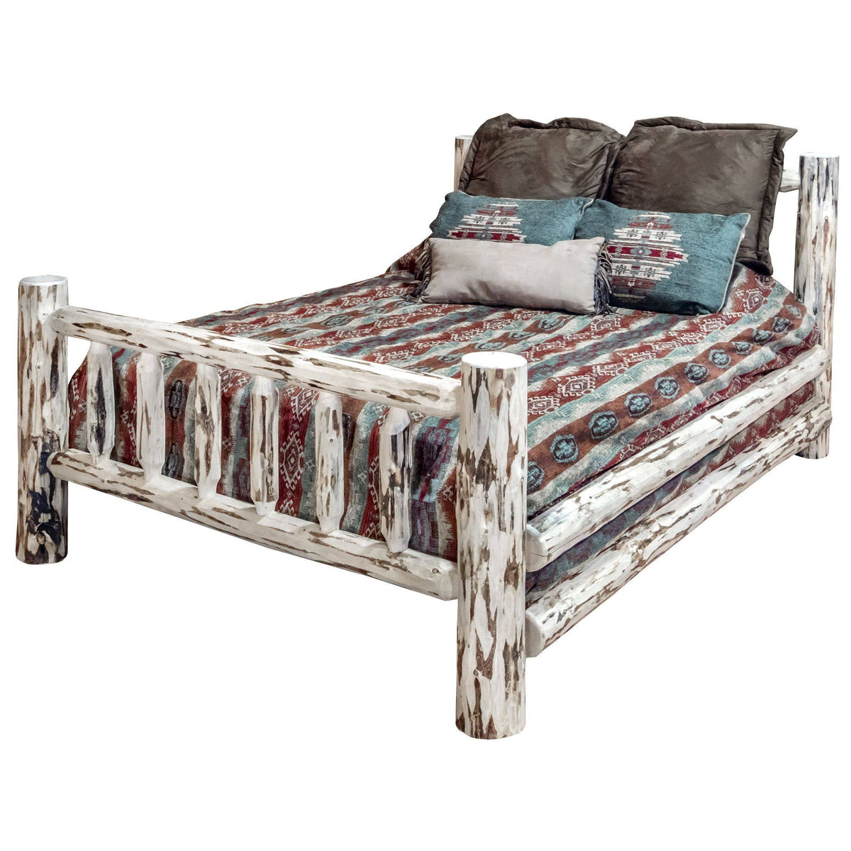 Full Bed with Clear Lacquer Finish G272112