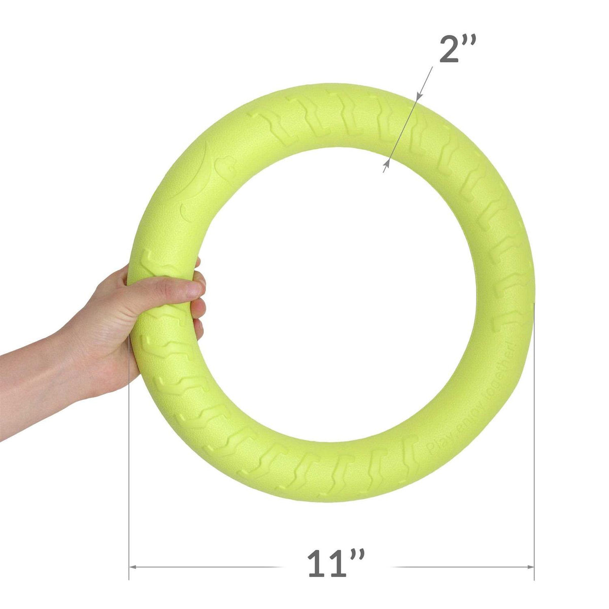 Dog Training Ring and Flying Disc J4756