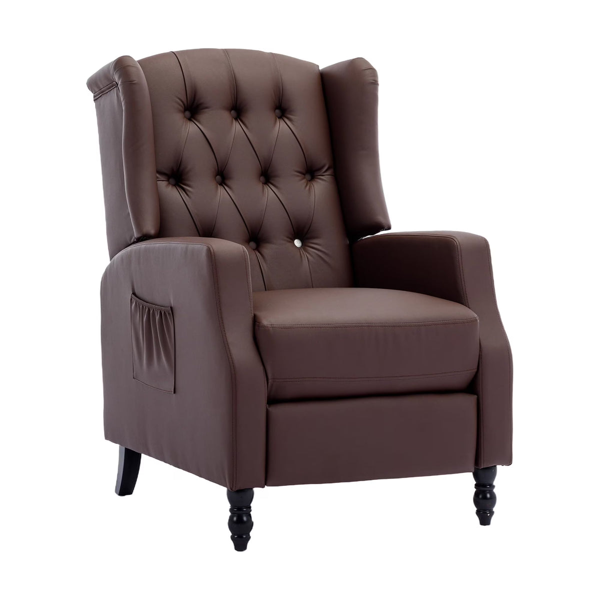 Tiger Chair Single Sofa High Back Fabric F4474