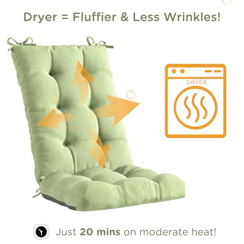 Sage Rocking Chair Cushion Set O2472