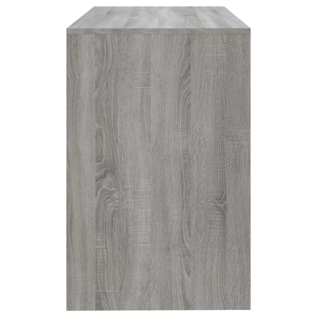 Gray Engineered Wood Writing Desk J399