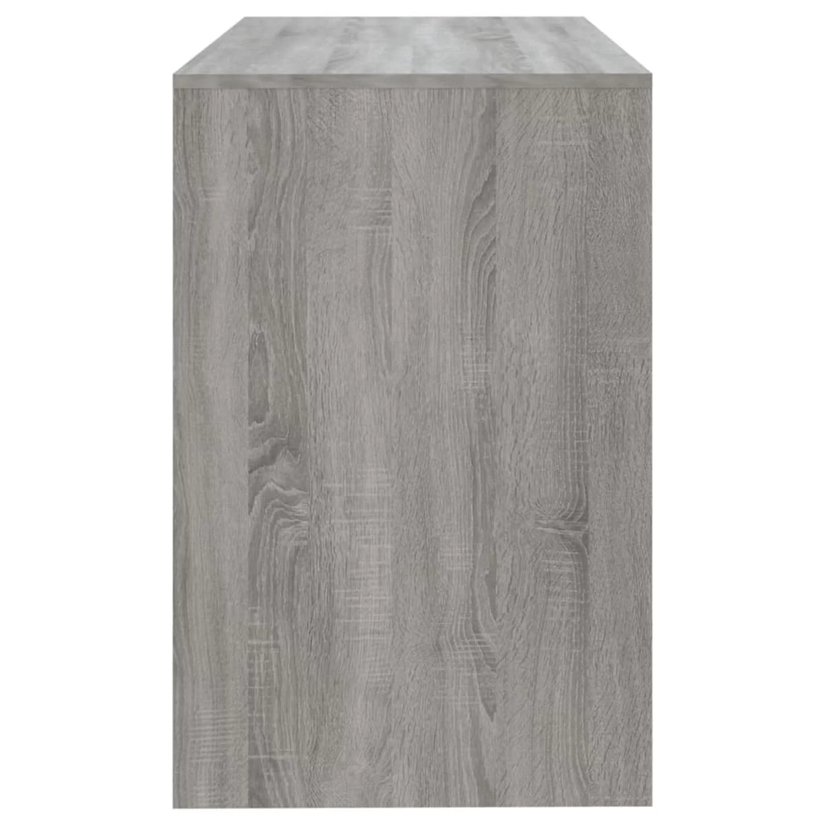 Gray Engineered Wood Writing Desk J399
