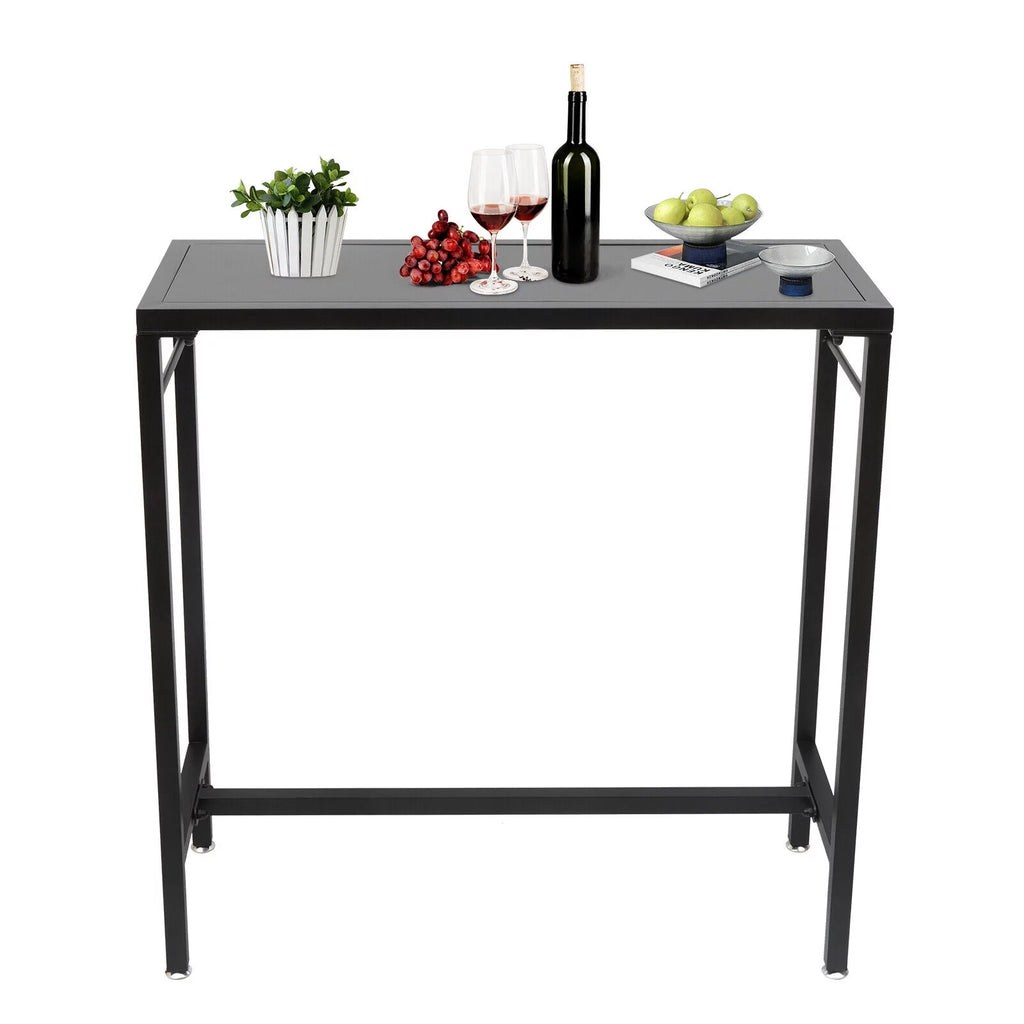39" Black Bar Table T39966