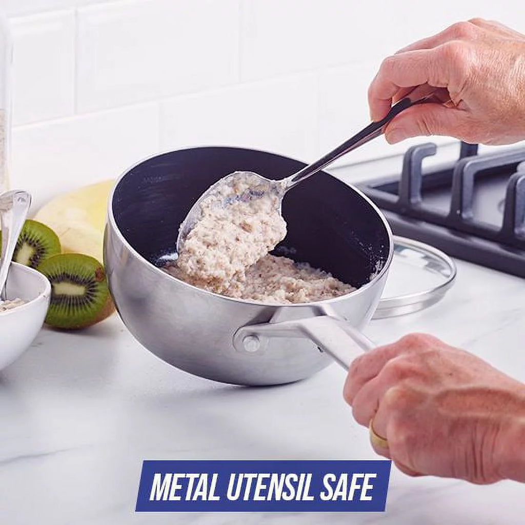 Ceramic Nonstick Chef's Pan with Lid T88287