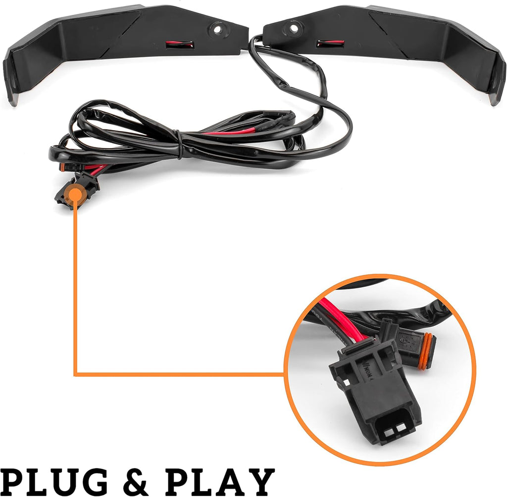 Aluminum Hand Guards LED Lights (2PCS) F90410