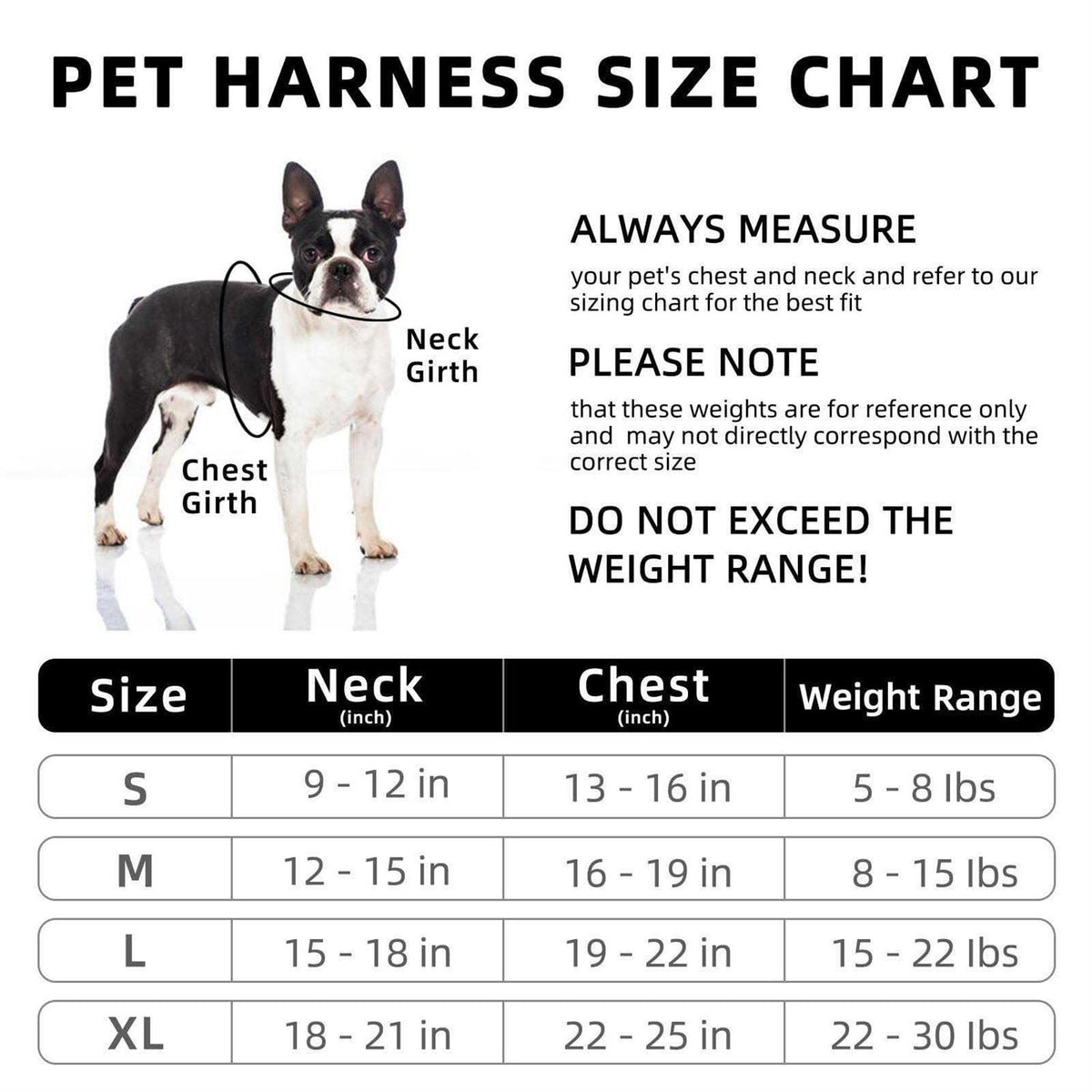 Adjustable Reflective Dog Harness with 2 Leash Clips I542