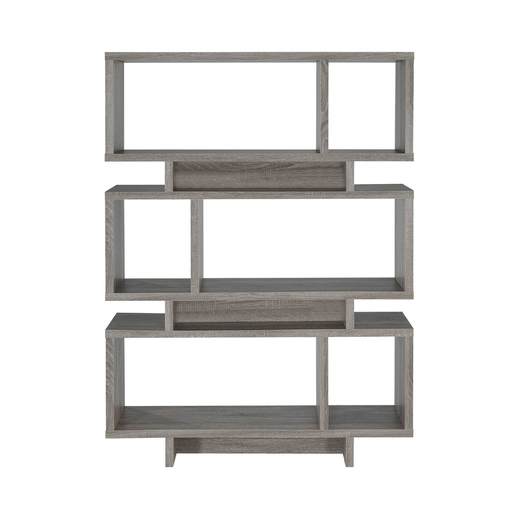 Weathered Grey Bookcase Y182