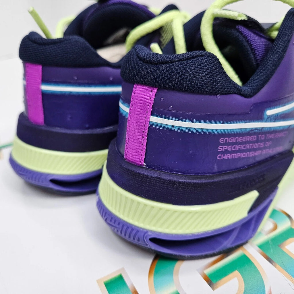 Purple Green Men's Training Shoes I927