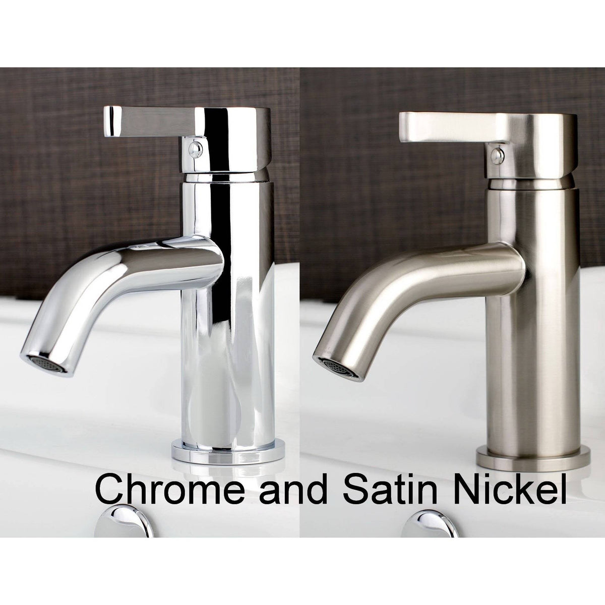 Single Handle Bathroom Faucet with Pop-Up Drain V647