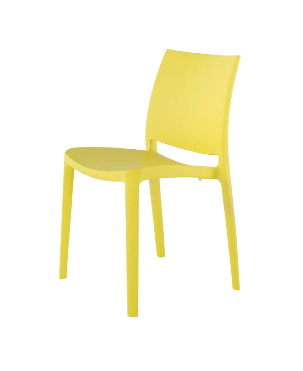 Dark Gray Stackable Patio Dining Chair, Set of 4 W3566