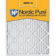 24 Pc MERV 10 Pleated Carbon Furnace Air Filters V1890
