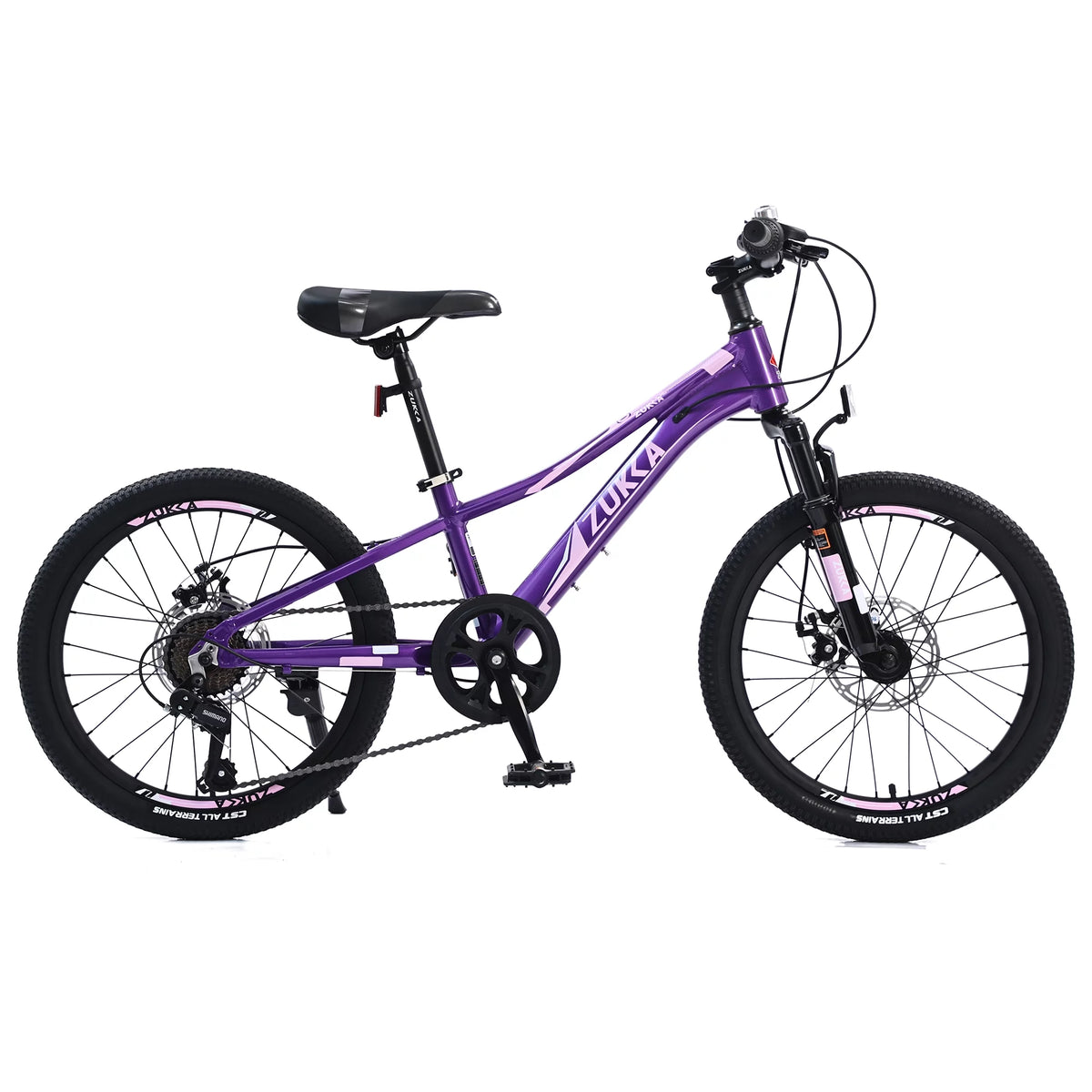 20 Mountain Bike 7 Speed Aluminum Frame Bicycle in Blue S30746
