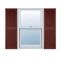 14 1/2 inchw x 64 inchh Vinyl Cathedral Top Center Mullion Open Louver Shutter L120023